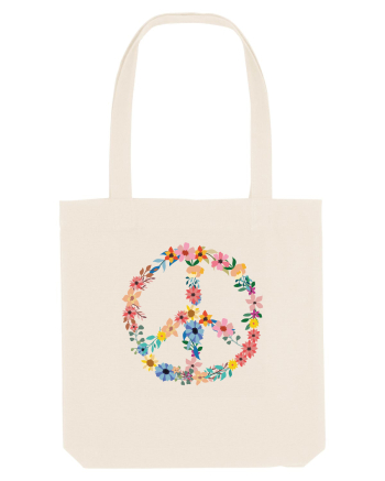 Peace Hippie Flowers Natural