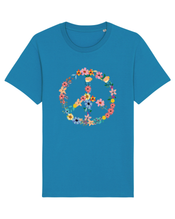 Peace Hippie Flowers Azur