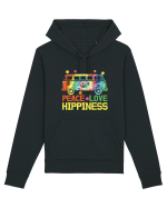 Peace Love Hippiness Hanorac Unisex Drummer