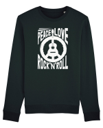 Peace Love Rock'N'Roll Bluză mânecă lungă Unisex Rise