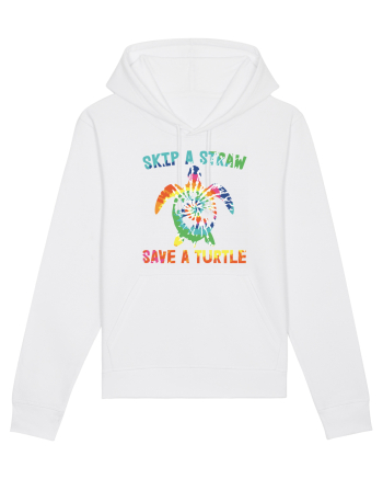 Skip A Strow Save A Turtle White
