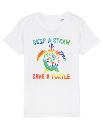 Skip A Strow Save A Turtle White
