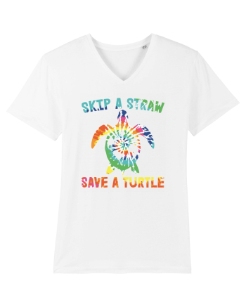 Skip A Strow Save A Turtle White