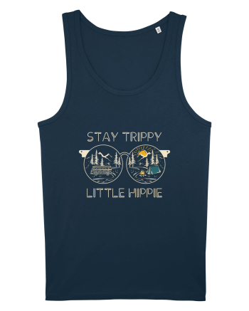 Stay Trippy Little Hippie Navy