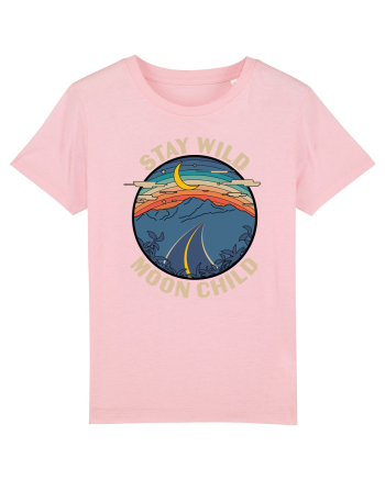Stay Wild Moon Child Cotton Pink