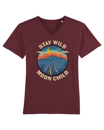 Stay Wild Moon Child Burgundy