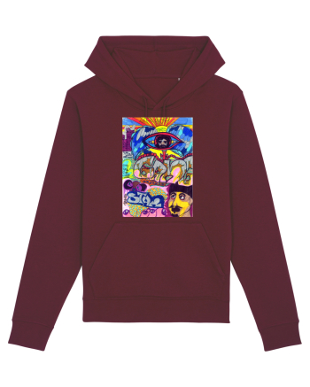 Hip-hop Burgundy