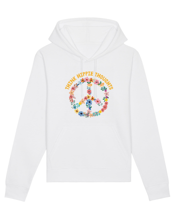 Think Hippie Thoughts White