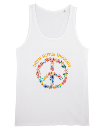 Think Hippie Thoughts White