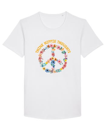 Think Hippie Thoughts White