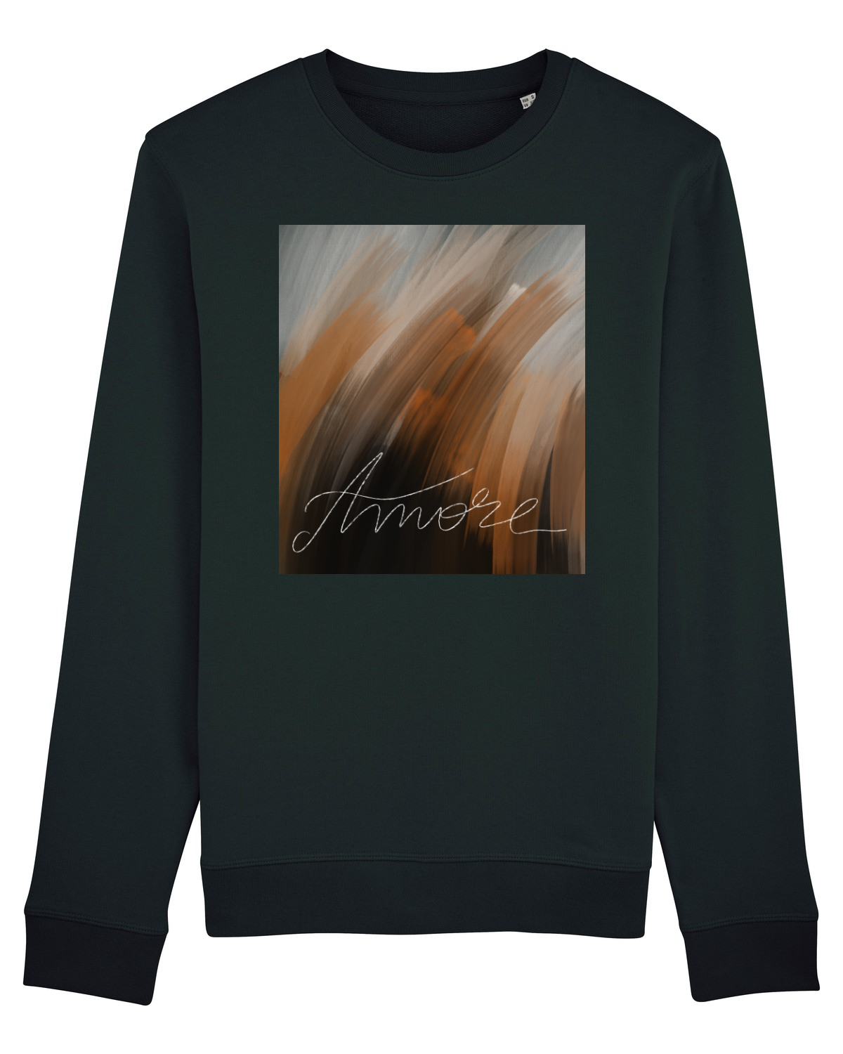 Bluză mânecă lungă Unisex Rise Black