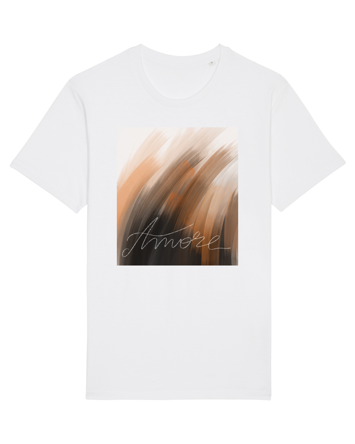 Tricou mânecă scurtă Unisex Rocker White