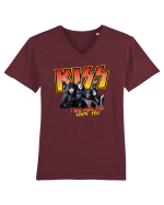 KISS Tricou mânecă scurtă guler V Bărbat Presenter