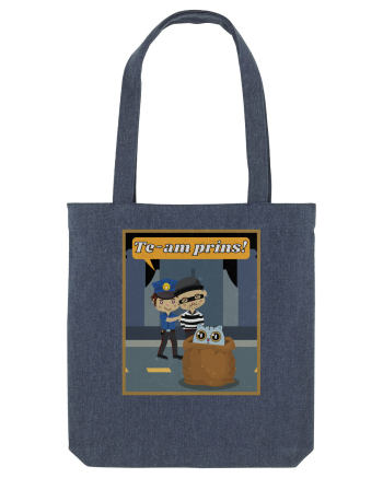 Te-am  Prins Cu Matza In Sac Midnight Blue