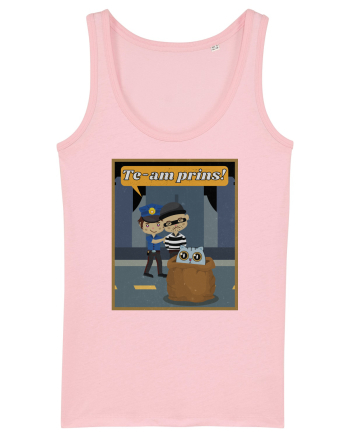 Te-am  Prins Cu Matza In Sac Cotton Pink
