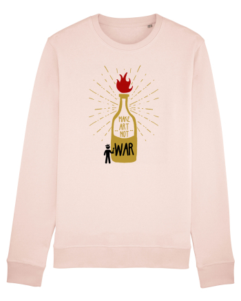 make art not war Candy Pink
