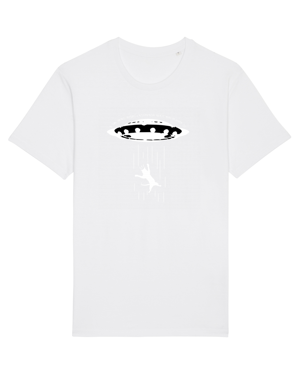 Tricou mânecă scurtă Unisex Rocker White