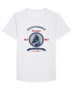 questionable Tricou mânecă scurtă guler larg Bărbat Skater