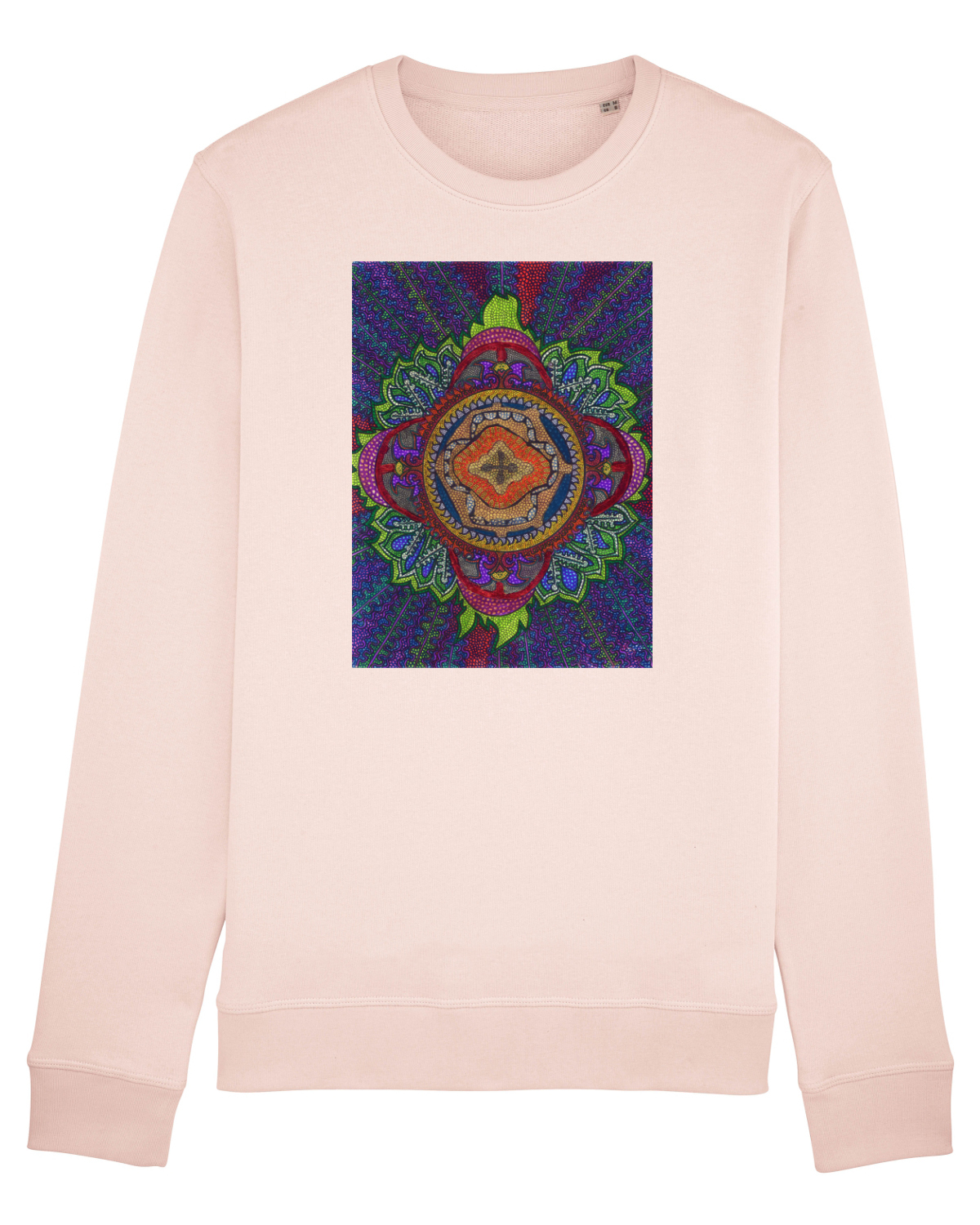 Bluză mânecă lungă Unisex Rise Candy Pink