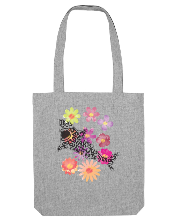 shark-flower Heather Grey