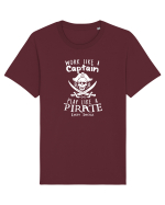 CAPTAIN PIRATE Tricou mânecă scurtă Unisex Rocker