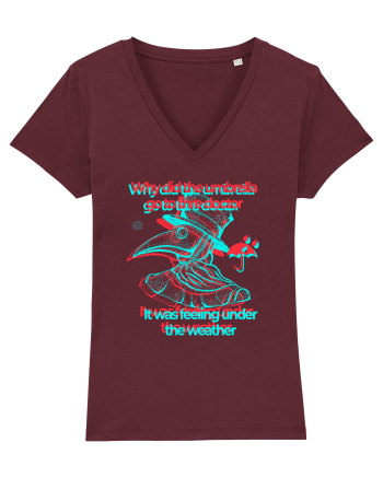 3d-umbrella Burgundy
