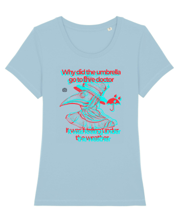 3d-umbrella Sky Blue