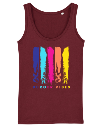 Burger Vibes Burgundy
