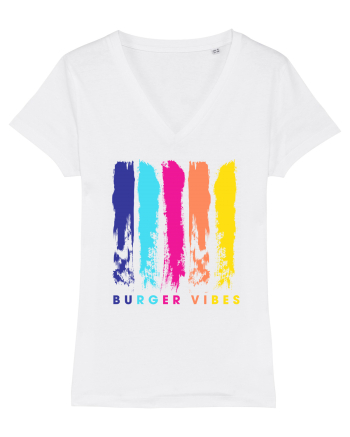Burger Vibes White