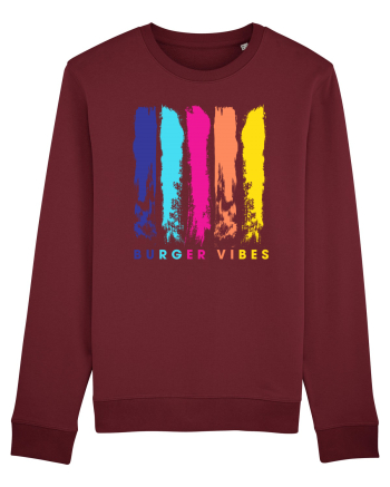 Burger Vibes Burgundy