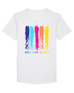 Burger Vibes Tricou mânecă scurtă guler larg Bărbat Skater