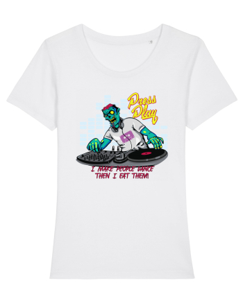 Press Play White