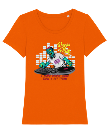 Press Play Bright Orange