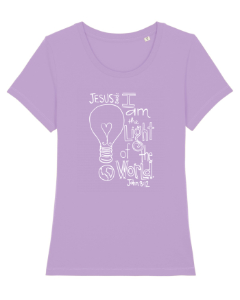 I am the light of the world. Lavender Dawn