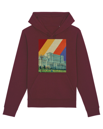 Retro Bucuresti Burgundy