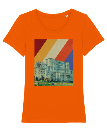 Retro Bucuresti Bright Orange