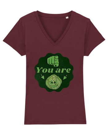 You are Varza(esti varza) Burgundy