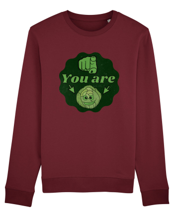 You are Varza(esti varza) Burgundy