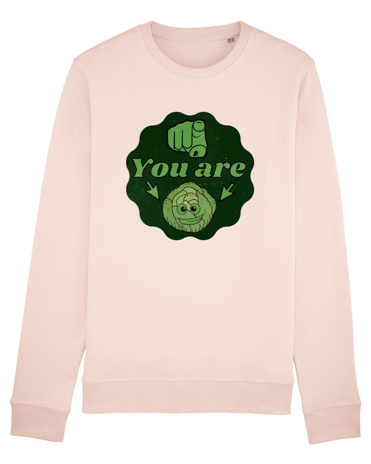 Bluză mânecă lungă Unisex Rise Candy Pink