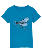 Hippie Blue Insect Tricou mânecă scurtă  Copii Mini Creator