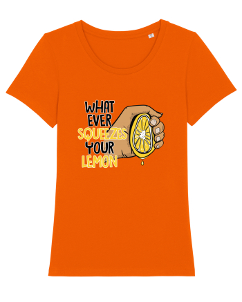 Squeeze your lemon Bright Orange