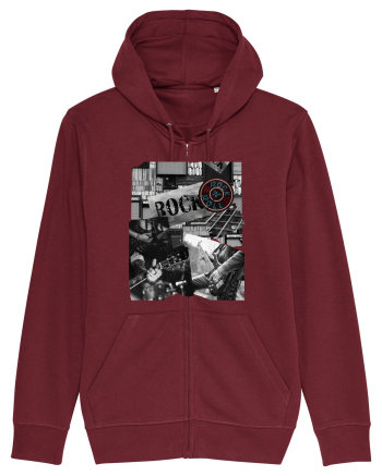 Vintage Rock Burgundy