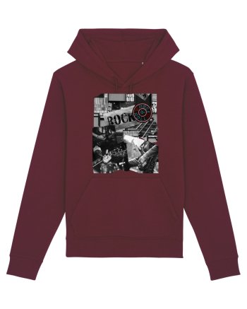 Vintage Rock Burgundy