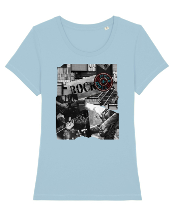 Vintage Rock Sky Blue