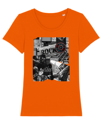 Vintage Rock Bright Orange