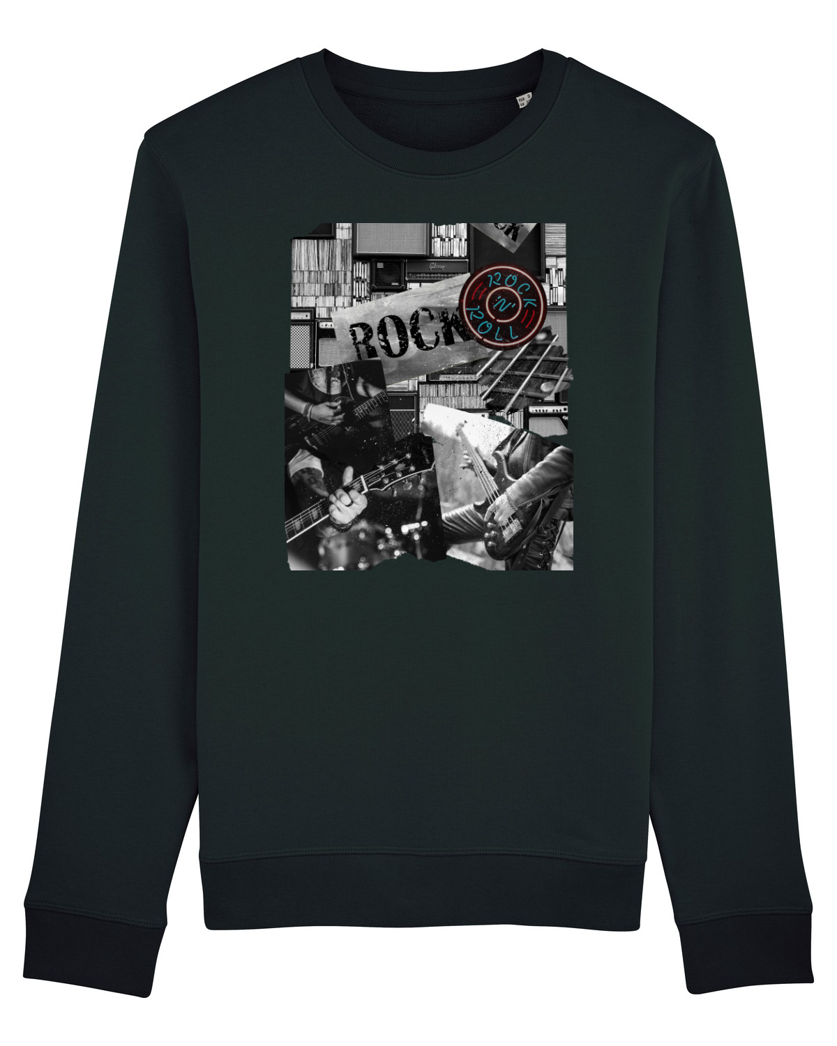 Bluză mânecă lungă Unisex Rise Black