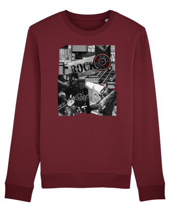 Vintage Rock Burgundy