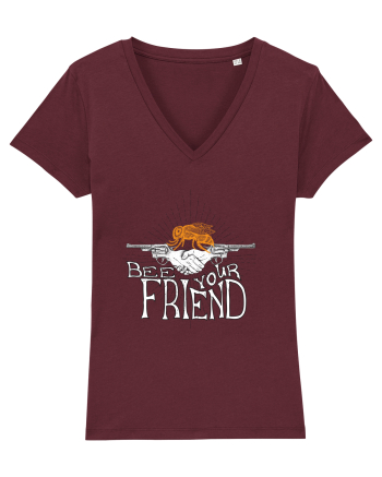 bee my friend Burgundy