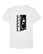 CoCaIn Card Tricou mânecă scurtă guler larg Bărbat Skater