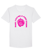 You're a FIRE STORM Tricou mânecă scurtă guler larg Bărbat Skater